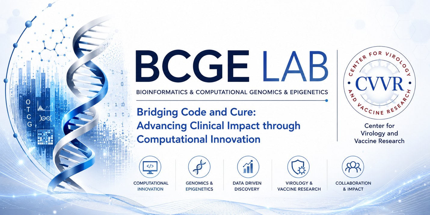 BCGE Lab · Bioinformatics, Computational Genomics and Epigenetics